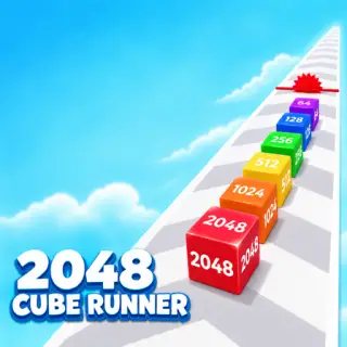 2048 Cube Runner: 3D Merge