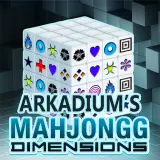 Arkadium's Mahjongg Dimensions Blue