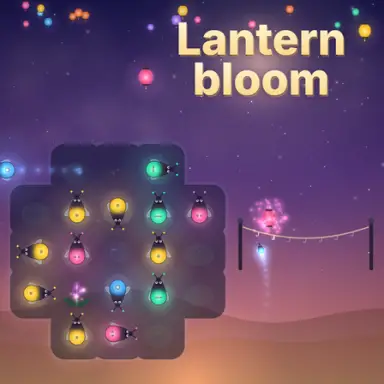 Lantern bloom
