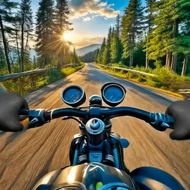 Motosiklet Yarışçısı: Yol Kaosu