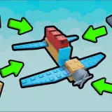 Obby Craft: Bir Uçak İnşa Et