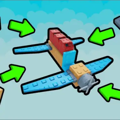 Obby Craft: Bir Uçak İnşa Et