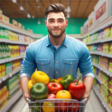 Süpermarket Kasiyeri Simülatörü 3D